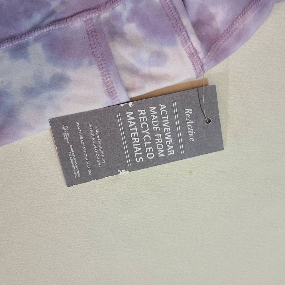Thread 4 Thought Purple Tie‎ Die Shorts Size Medium - Picture 5 of 6